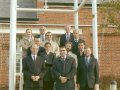 Laboratuvarımızın da katıldığı EUCLID RTP 10.14 projesinin idari ve  araştırma grubu birlikte, 2003 (Haslar, UK).